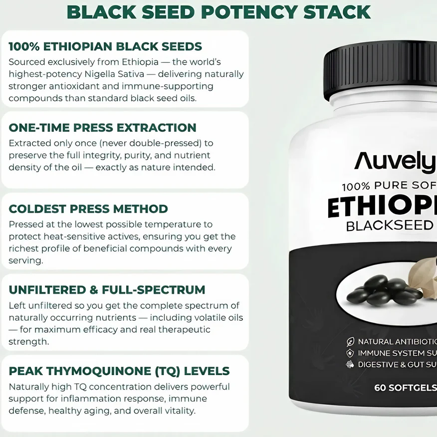 Auvely's Ethiopian Black Seed Oil