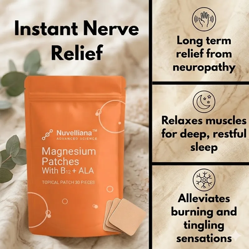 Nuvelliana Magnesium Patches With B12 ALA