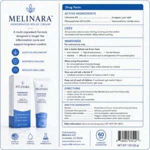 Melinara™ Hemorrhoid Restore Cream