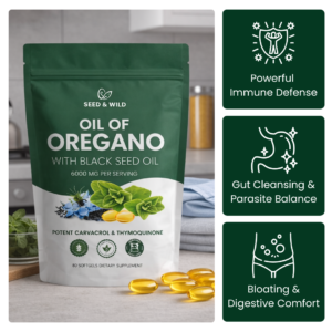 Seed & Wild Oil of Oregano with Black Seed Oil