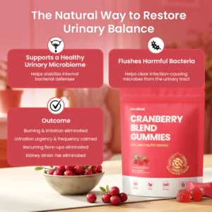 AvaRoot Cranberry Blend Gummies