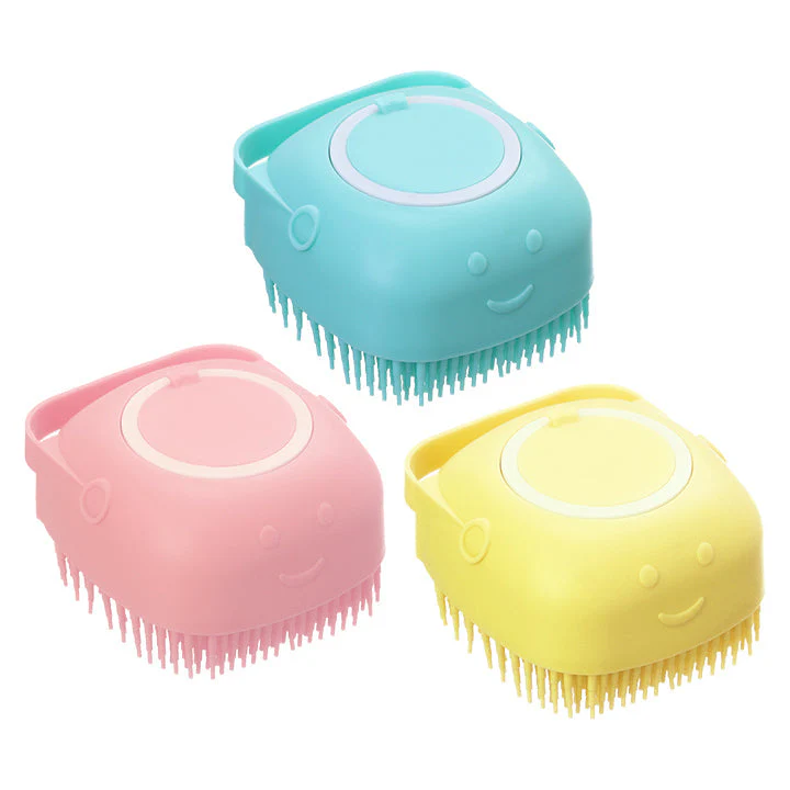 LuxePaws 2-in-1 Soft Silicone Pet Bath & Massage Brush - Image 3